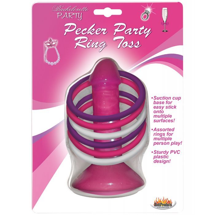 Pink Pecker Party Ring Toss - Texas Love Shop