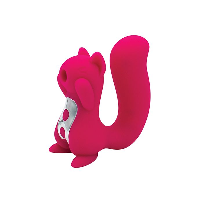 Screaming Squirrel Pulsing and Vibrating - Red - Texas Love Shop