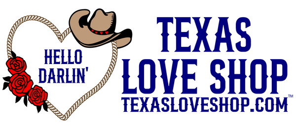 Pure Romance by Joni Duncan is now Texas Love Shop, and this is the new logo with a lasso, cowboy hat and red roses.