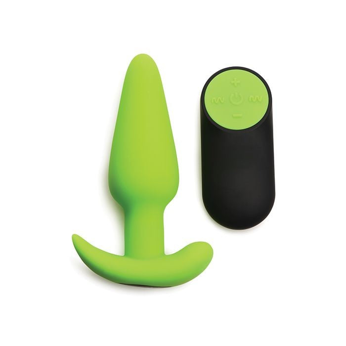 Glow in the Dark 21X Remote Controlled Butt Plug