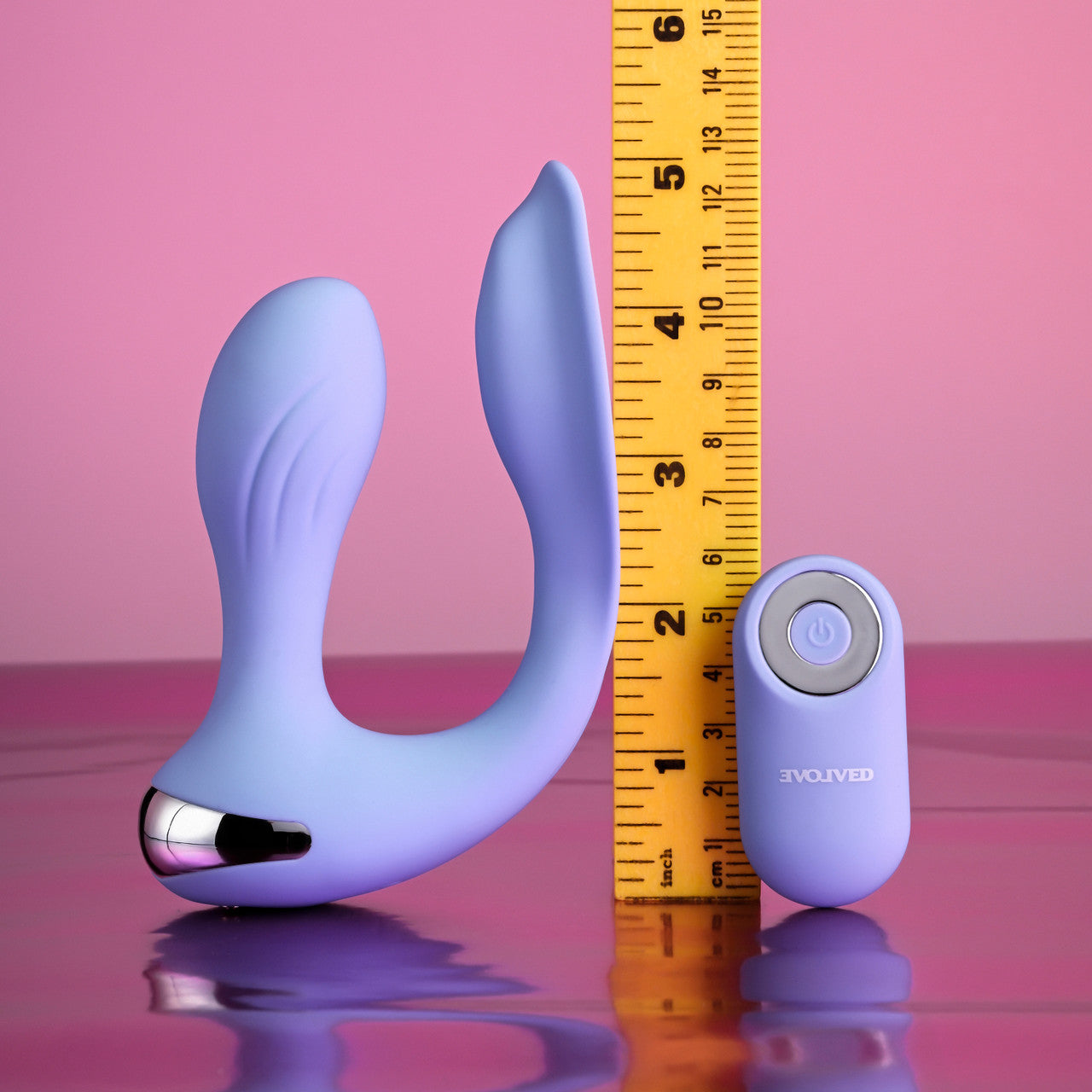 Every Way Play Remote Controlled Rabbit Vibrator - Lilac