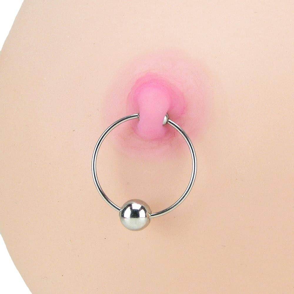 Fetish Fantasy Bull Nipple Rings application.  Easy to apply. Clip on style.