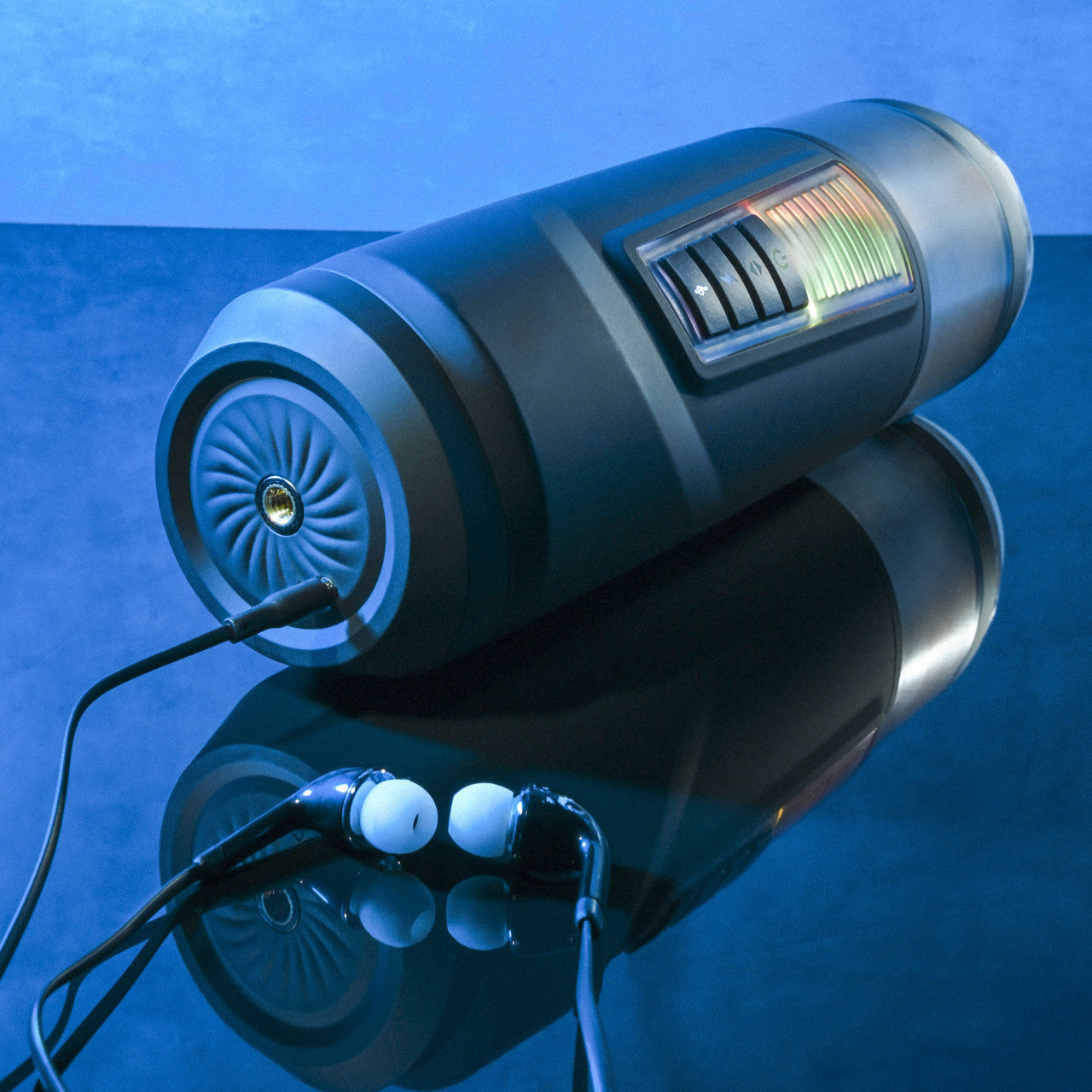 Evolved Novelties Gender X Message In a Bottle rechargeable and includes headphones.