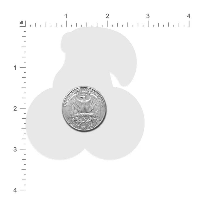 Pastease Cherry Glitter Velvet size measurements