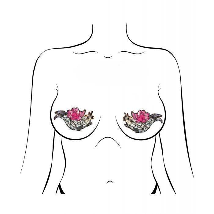 Pastease Diamond Thom Disco Koi Fish & Lotus application instructions.