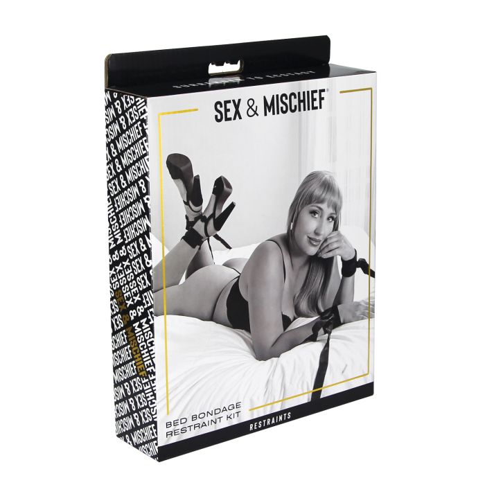 Sex & Mischief Bed Bondage Restraint Kit - Texas Love Shop