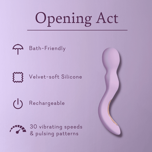 Pure Romance Opening Act Wand Vibrator - Texas Love Shop