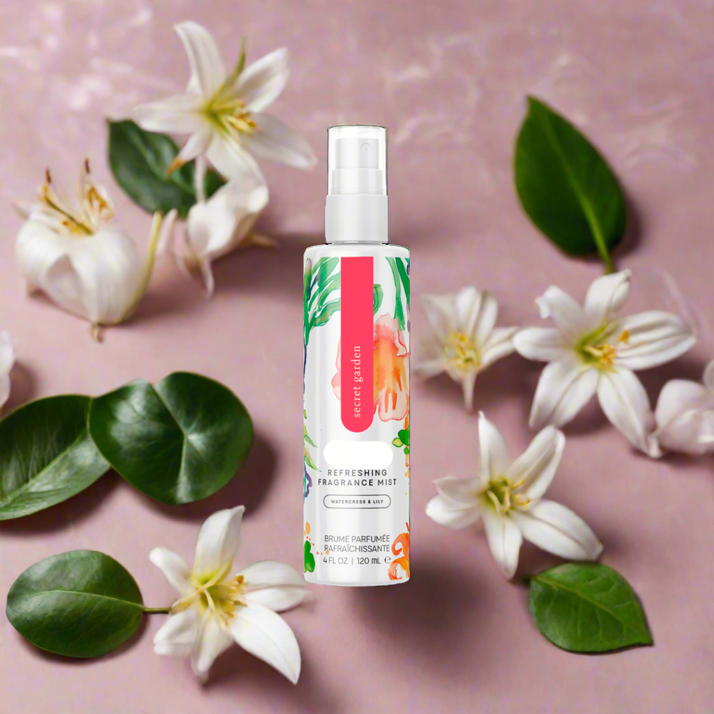 Pure Romance Refreshing Fragrance Mist Secret Garden available at Texas Love Shop.