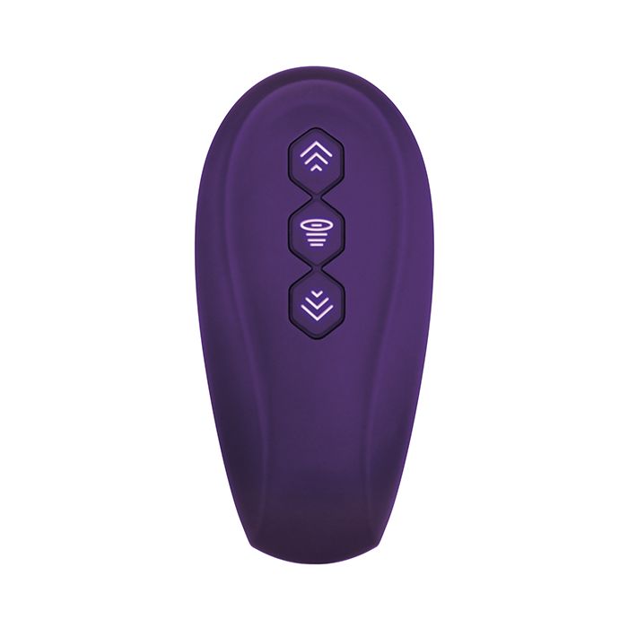 2 Become 1 Strapless Strap On - Purple w/Remote