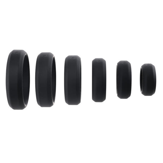 6 Piece Penis Ring Set - Texas Love Shop