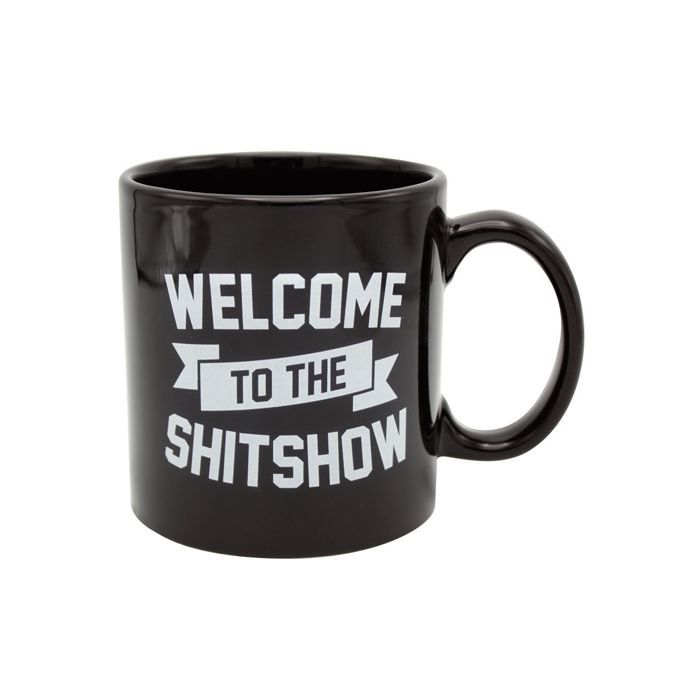 Island Dogs Attitude Mug Welcome to the Shit Show Coffee Mug 22 oz novelty gift