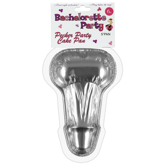 Bachelorette Disposable Peter Party Cake Pan Small - Pack of 6 - Texas Love Shop