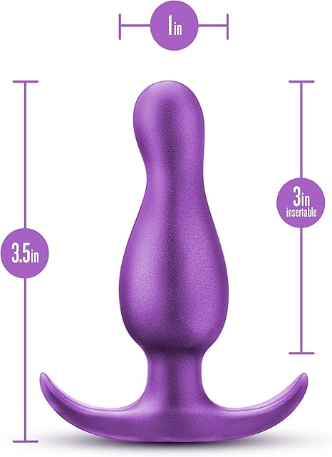Blush Anal Adventures Matrix Quantum Plug measurements.