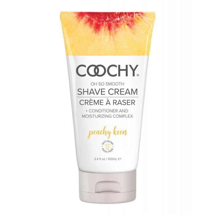 COOCHY Shave Cream - 3.4 oz Peachy Keen - Texas Love Shop