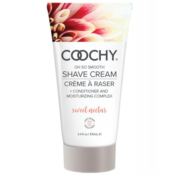 COOCHY Shave Cream - 3.4 oz Sweet Nectar - Texas Love Shop
