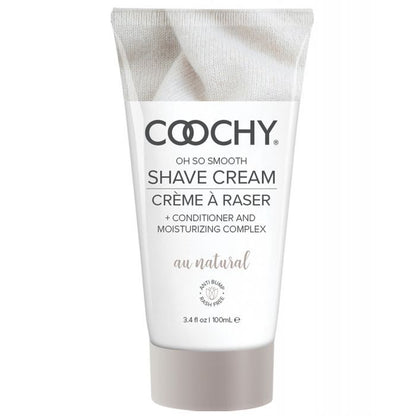 COOCHY Shave Cream - 3.4 oz Unscented Au Natural - Texas Love Shop