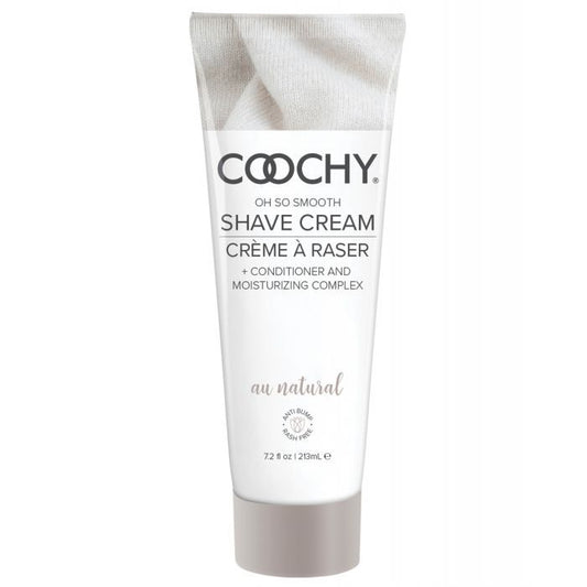 COOCHY Shave Cream - 7.2 oz Au Natural - Texas Love Shop