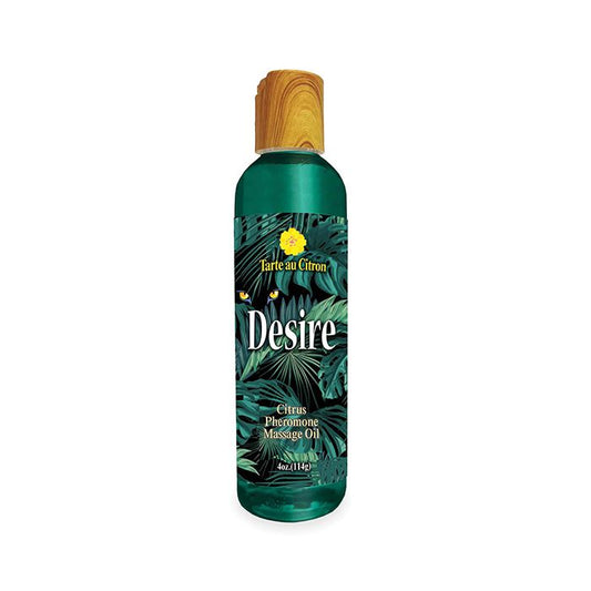 Desire Pheromone Massage Oil - 4 oz Citrus - Texas Love Shop