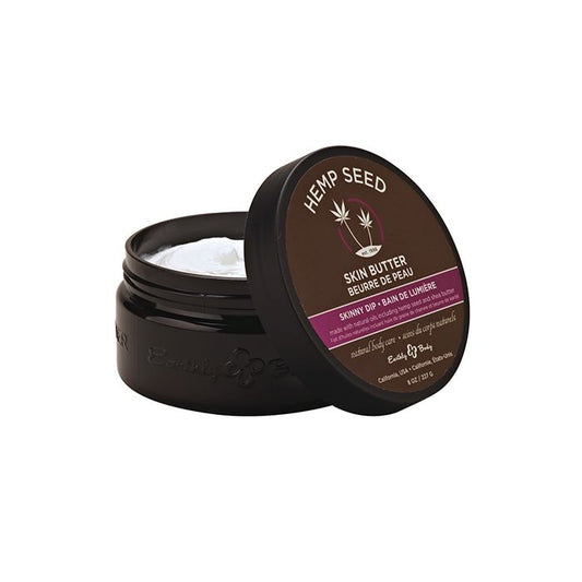 Earthly Body Hemp Seed Skin Butter - 8 oz Jar Skinny Dip - Texas Love Shop