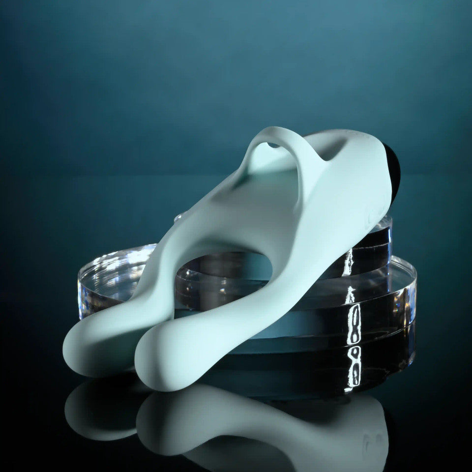 Evolved Novelties Couples Therapy toy laying down with back view