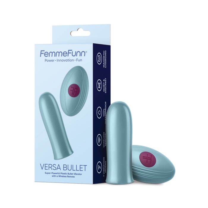 Femme Funn Versa Bullet w/Remote - Light Blue