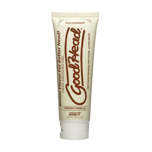DocJohnson GoodHead Oral Delight Gel Vanilla flavor bottle