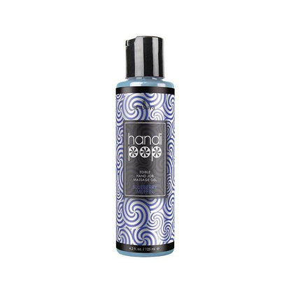 Handipop Hand Job Massage Gel - 4.2 oz Bottle Blueberry Muffin - Texas Love Shop