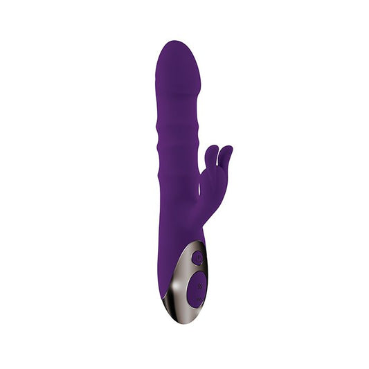 Hop To It Rabbit Vibrator - Acai - Texas Love Shop