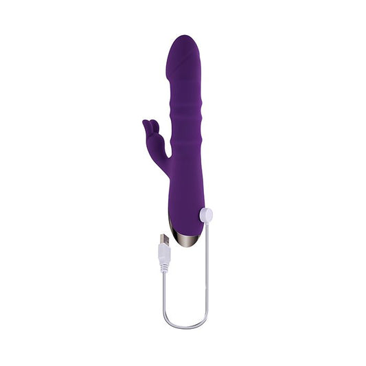 Hop To It Rabbit Vibrator - Acai - Texas Love Shop