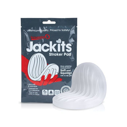 Jackits Stroker Pad - Clear - Texas Love Shop
