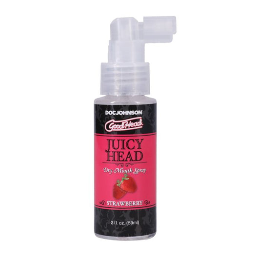 Juicy Head Dry Mouth Spray for Oral Fun - Strawberry - Texas Love Shop