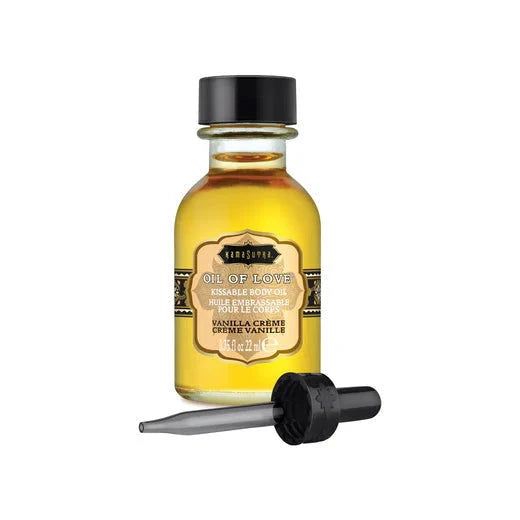 Kama Sutra Oil of Love - .75 oz Vanilla Creme - Texas Love Shop