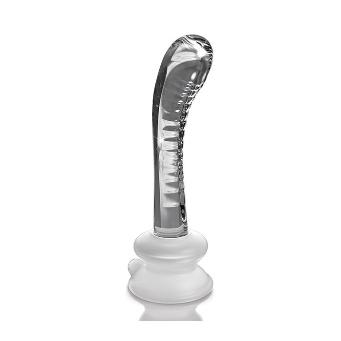 Pipedream Icicles No. 88 Hand Blown Glass G-Spot Massager w/Suction Cup  