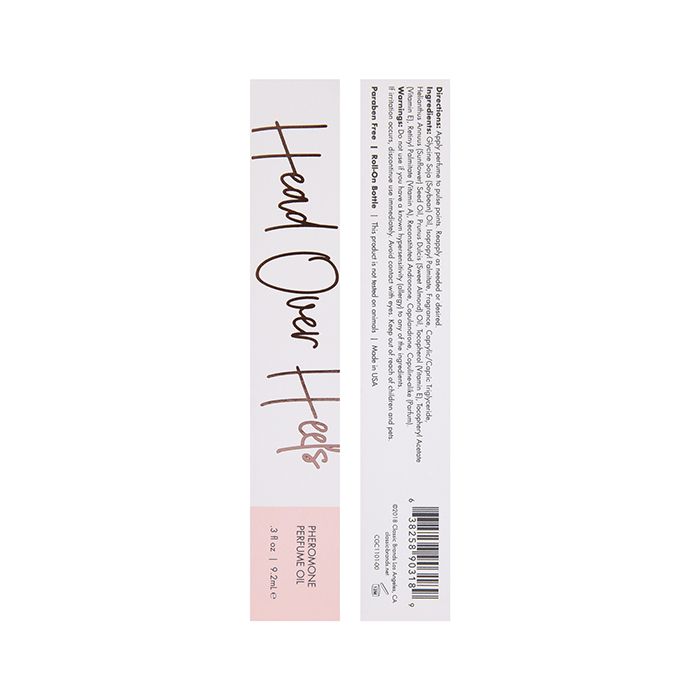 Perfume Oil w/Pheromones - 9.2 ml Head Over Heels - Texas Love Shop