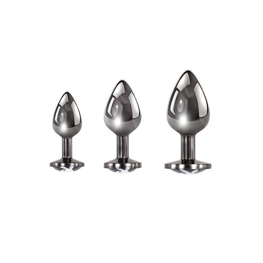 Pleasure Pleasure 3 Ways Butt Plugs Training Kit - Texas Love Shop