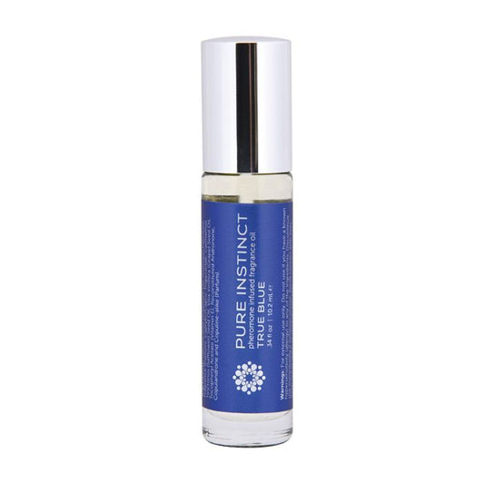 Pure Instinct/ Basic Instinct Pheromone Fragrance Oil Roll On True Blue - 10.2 ml - Texas Love Shop