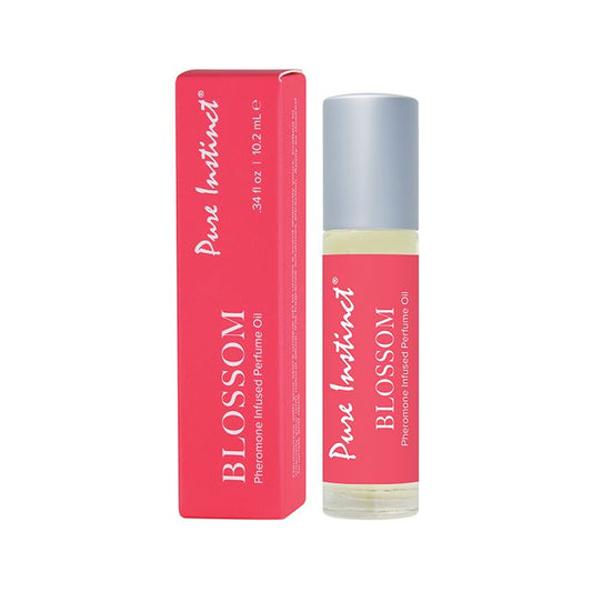 Pure Instinct Pheromone Perfume Oil Roll On Blossom  Cap on- 10.2 ml - Texas Love Shop