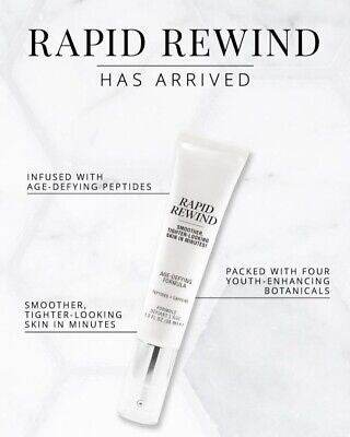 White tube of Pure Romance Rapid Rewind anti aging cream for fine lines and dark circles