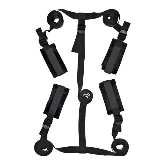 Sex & Mischief Bed Bondage Restraint Kit - Texas Love Shop