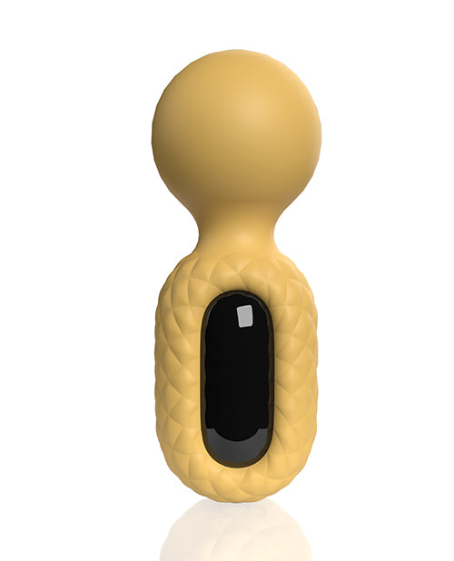 Screaming O Rebound Compact Power Wand - Bumble Yellow on a white background