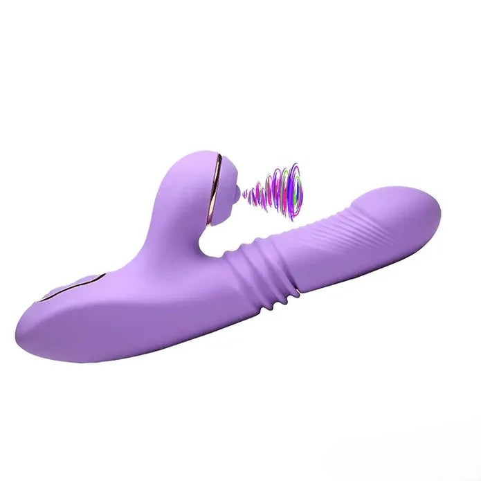 Pro-Thrust Max Thrusting & Pulsing Rabbit Vibrator