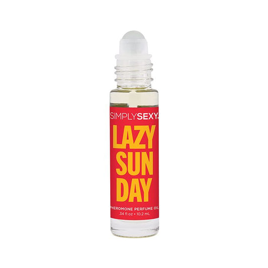 Simply Sexy Pheromone Perfume Oil Roll On - .34 oz Lazy Sunday - Texas Love Shop