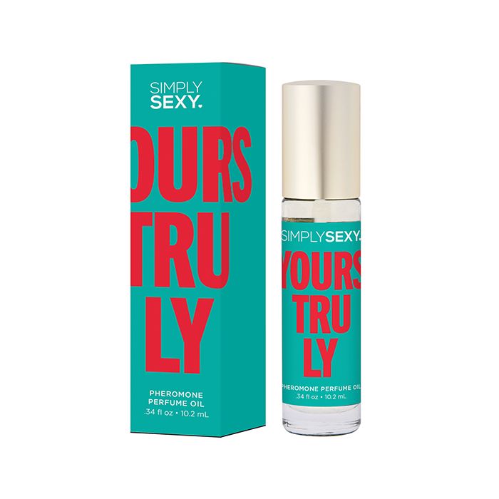Simply Sexy Pheromone Perfume Oil Roll On - .34 oz Yours Truly - Texas Love Shop