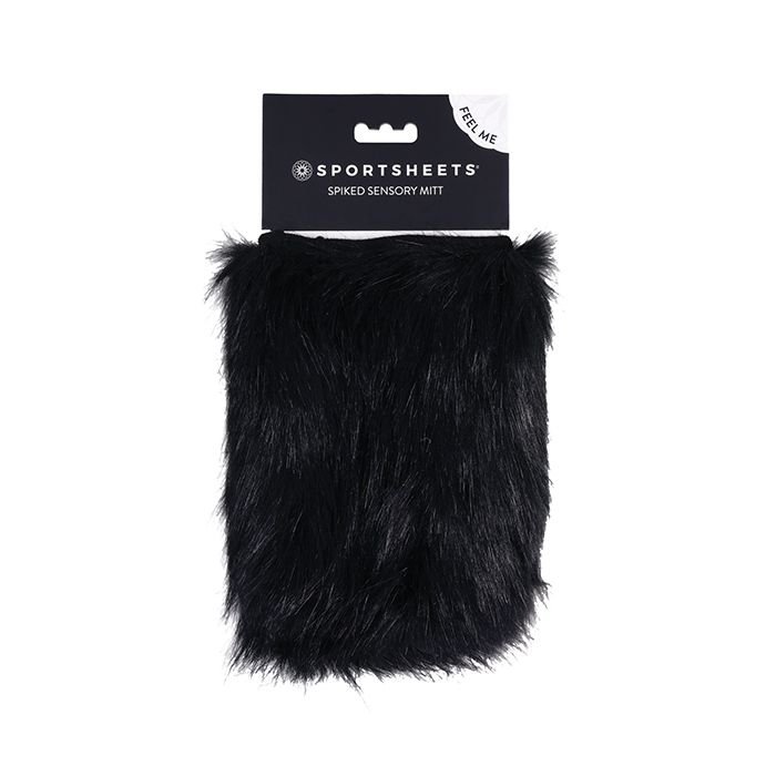 Sportsheets Spiked Sensory Mitts - Black - Texas Love Shop