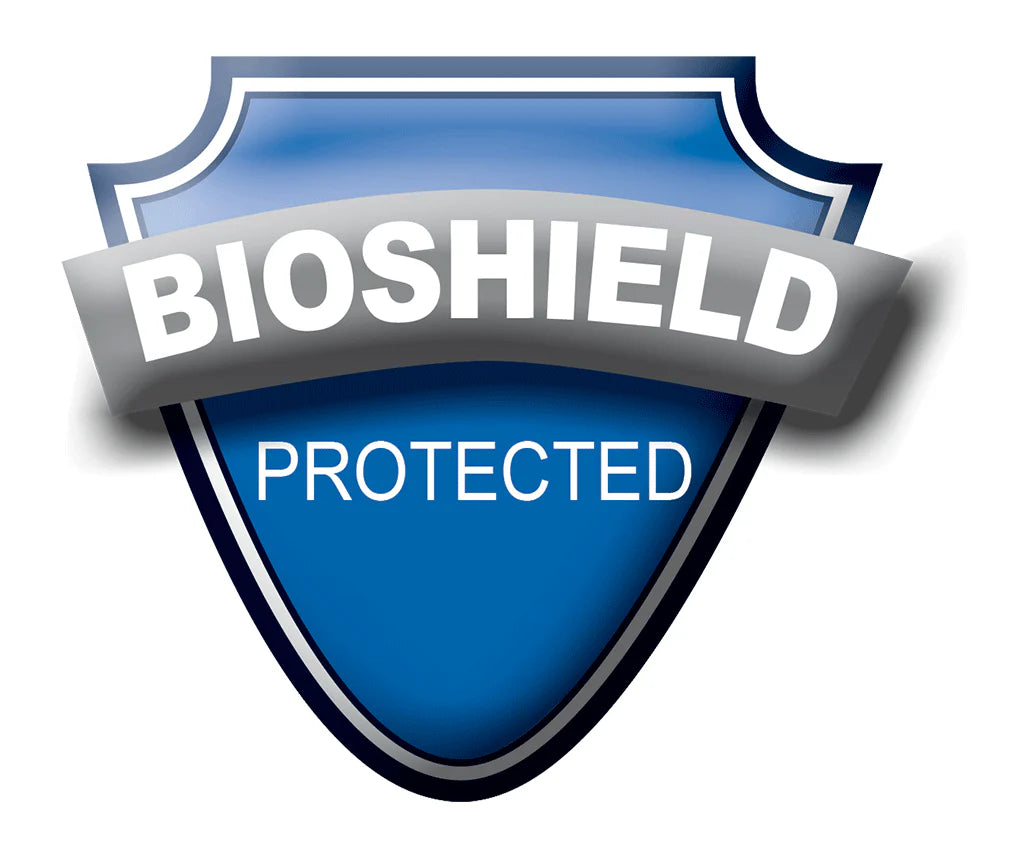 Sugar Sak Adult Toy Storage Tote BioShield 75 protected badge - antimicrobial certified