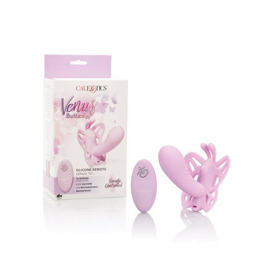 Venus Butterfly Silicone Remote Venus G - Pink - Texas Love Shop