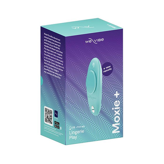We-Vibe Moxie Panty Vibe Aqua - Texas Love Shop
