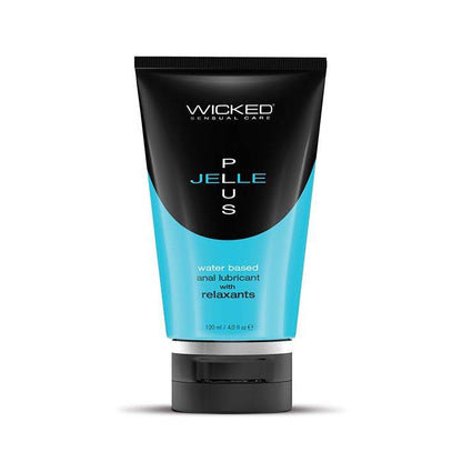 Wicked Sensual Care Jelle Plus Water Based Anal Lubricant with Relaxants - 4 oz - Texas Love Shop