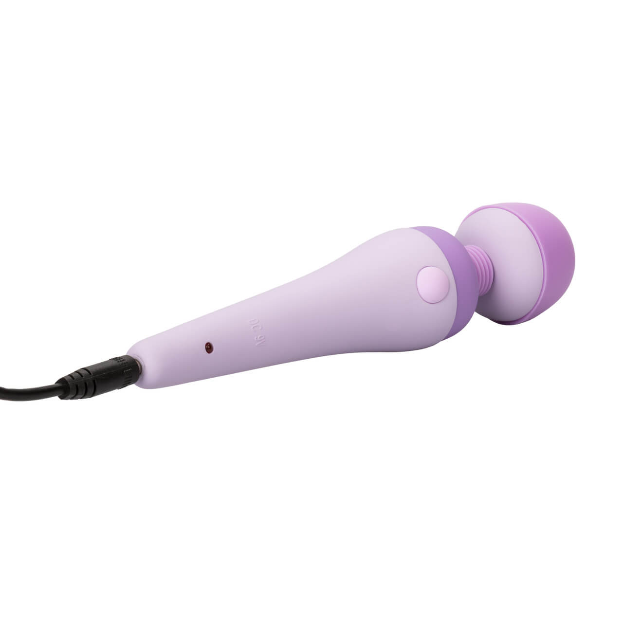 Purple Calexotics Inspire massager that is a handheld electronic device on a white background