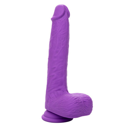 CalExotics rechargeable-gyrating-thrusting-purple-stud vibrator white background